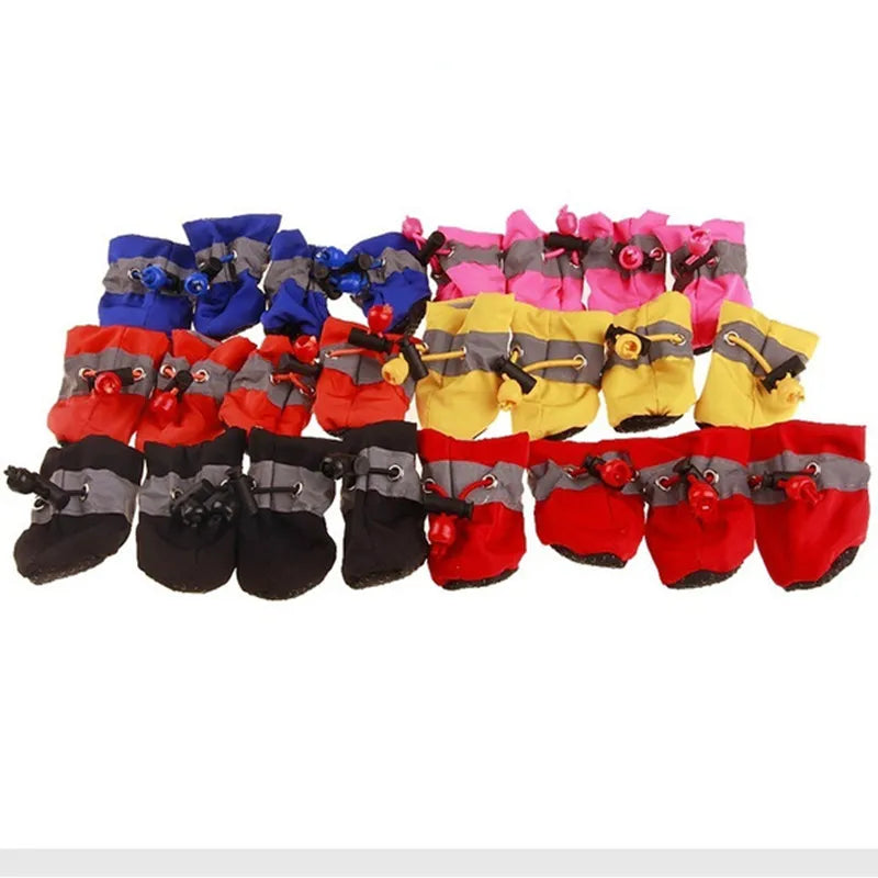 Pet Anti-slip Rain Boots Set - BarkAvenueButique
