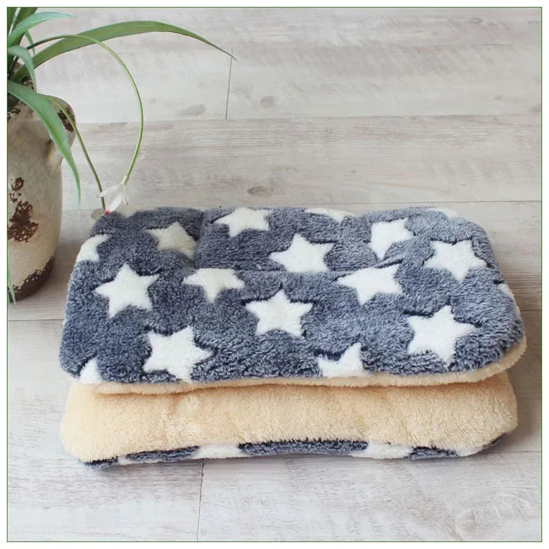 Cozy Flannel Pet Sleeping Bed - BarkAvenueButique