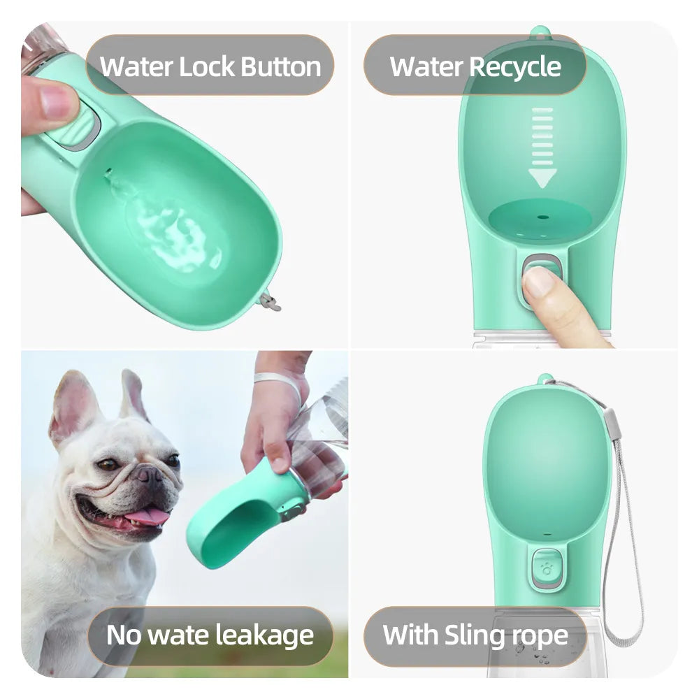 Leakproof Portable Pet Water Bottle - BarkAvenueButique