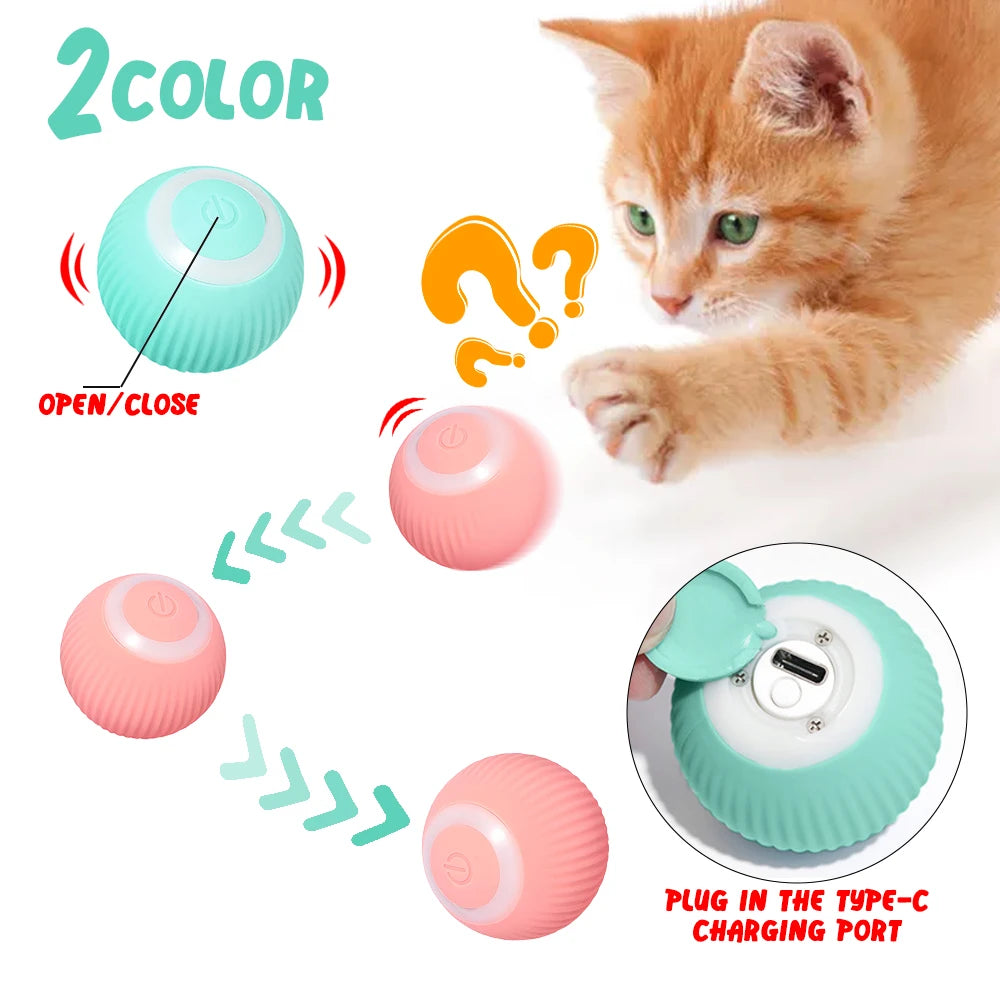 Smart Pet Automatic Toy Rolling Ball