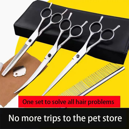 Pet Trimming Scissors Set