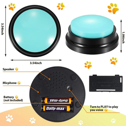 Portable Talking Pet Button Toy